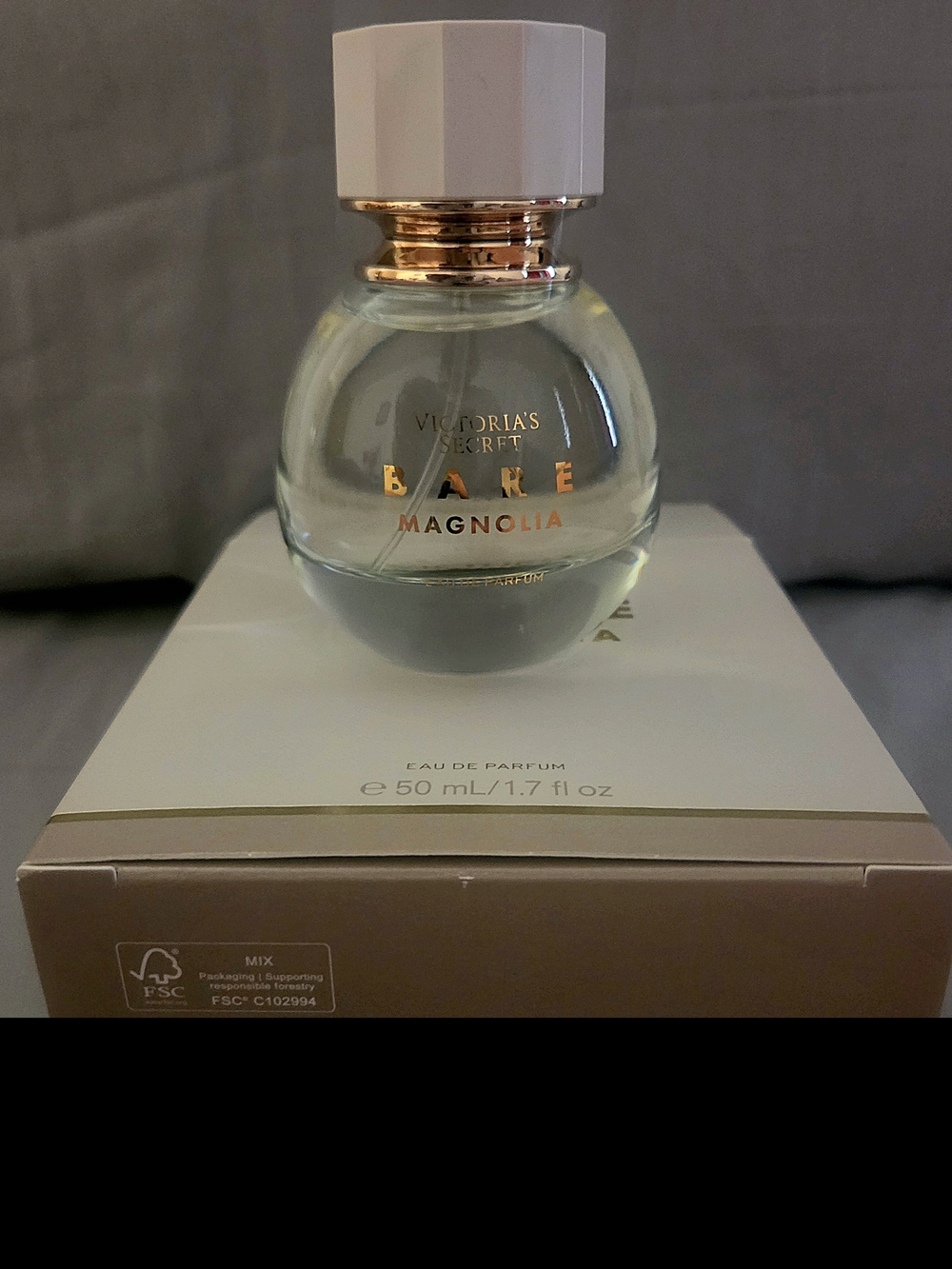 Victoria's Secret Bare Magnolia Eau de Parfum - Pale Pink & Clear Bottle